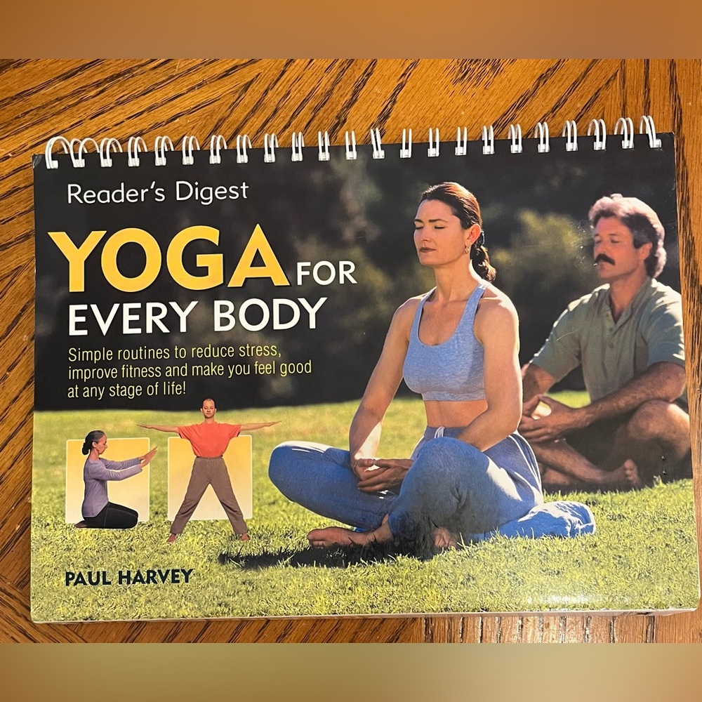 READERS DIGEST YOGA FOR EVERY BODY BOOK by PAUL HARVEY